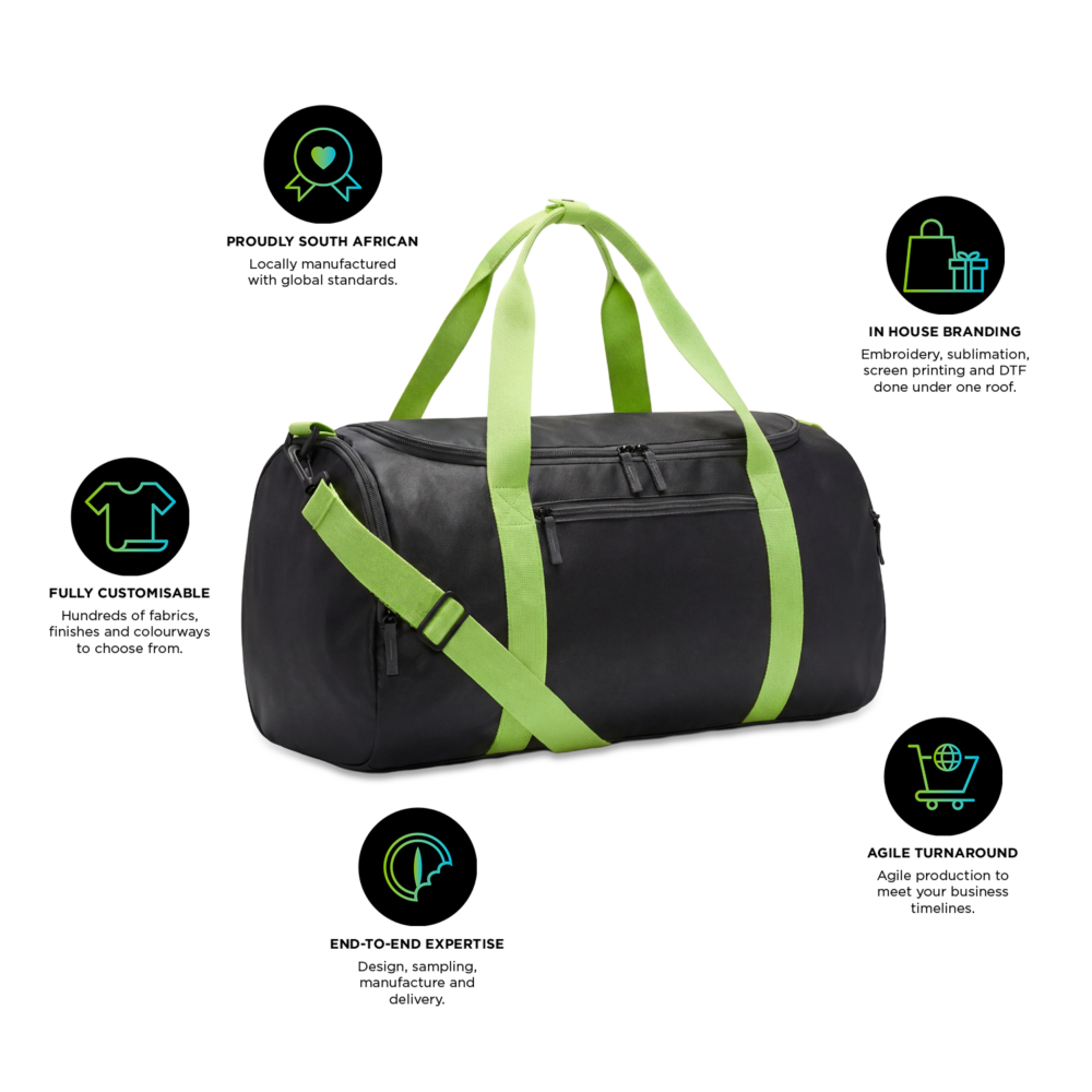 Custom bag manufacturing at Alligator